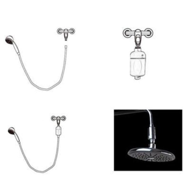 Shower water purifier